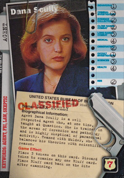 Card XF96-0028 GCon - Dana Scully